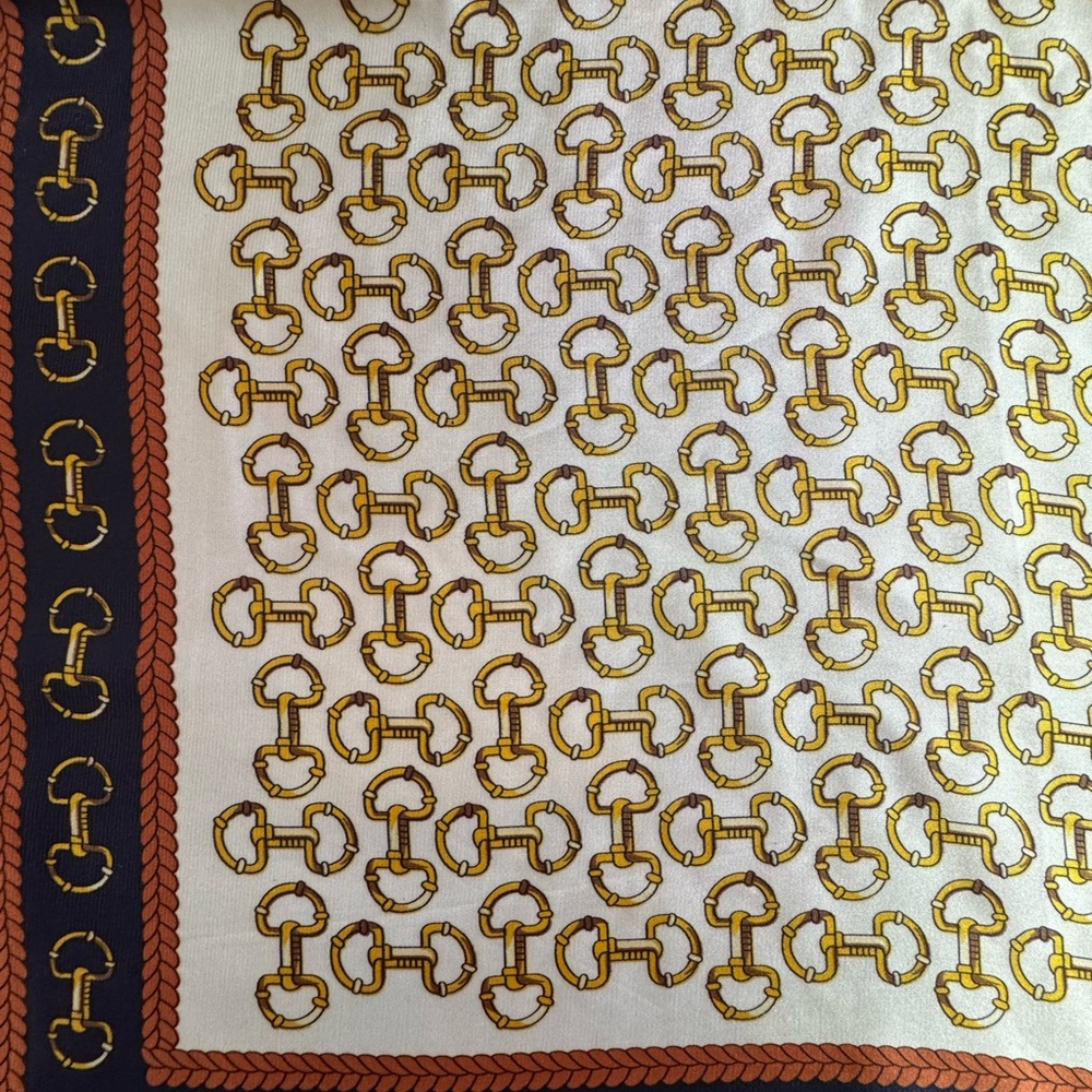 Equestrian Print Scarf